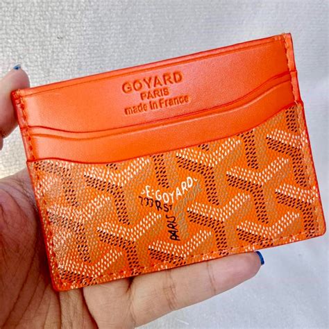 Goyard card holders 2022